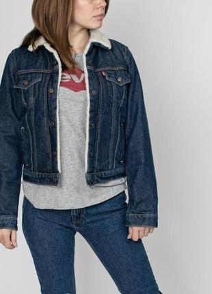 Джинсовый пиджак levi's