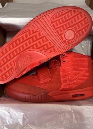 Кроссовки кроссовки найз nike air yeezy 2 red october 508214-6602 фото