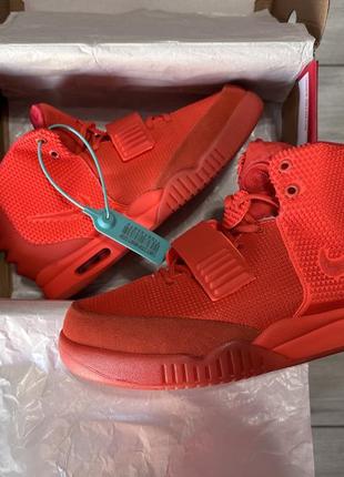 Кроссовки кроссовки найз nike air yeezy 2 red october 508214-6604 фото