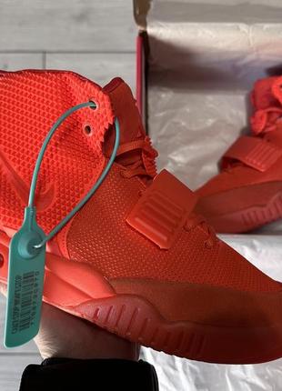 Кроссовки кроссовки найз nike air yeezy 2 red october 508214-660