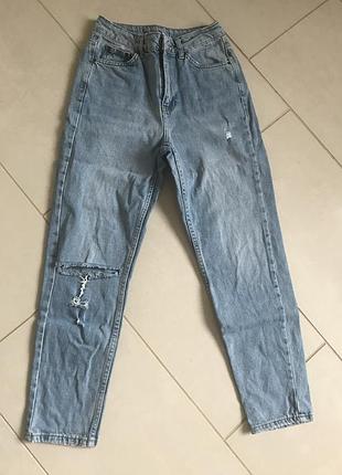 Джинсы стильные модные topshop размер 34-36 или s