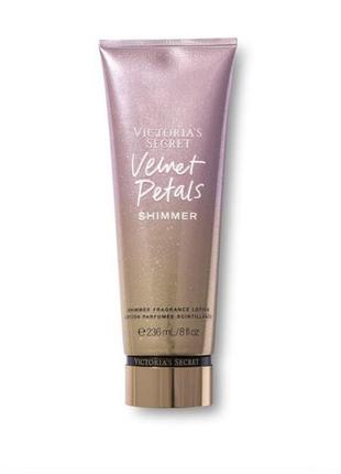 Лосьон victoria's secret velvet petals shimmer для тела