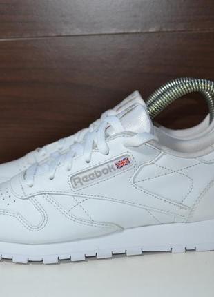 Reebok classic 37.5-38р кожаные оригинальные кроссовки
