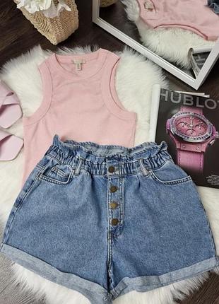 Шорты джынсовые  на багги only