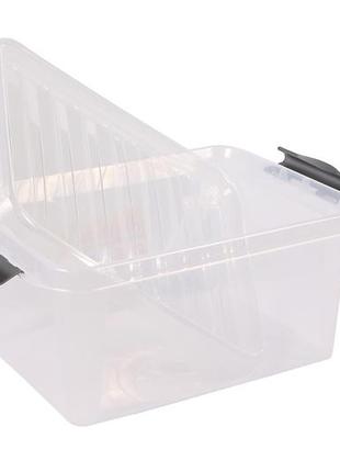 Ящик пластиковый heidrun clipbox light 4л, 27,5*18,5*13см, (hdr-601a)4 фото