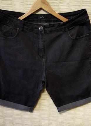 🤎🖤 гарні джинсові шорти1 фото