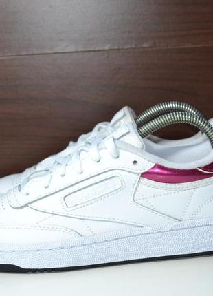 Reebok classic club c 85 кроссовки 39р оригинал кожаные