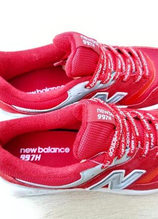 Кроссовки new balance 997h red5 фото