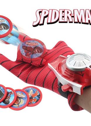 Перчатка - оружие человека-паука с вылетающими дисками - spider-man glove2 фото