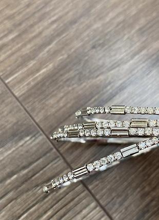 Браслети-кільця нові (в наявності 4 штуки) діаметр всередині 5,5 см