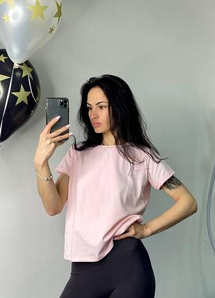 Базовые однотонные футболки3 фото