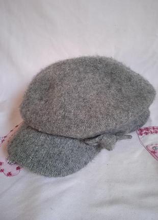 Теплый шерстяной клеточку для маленькой модницы.