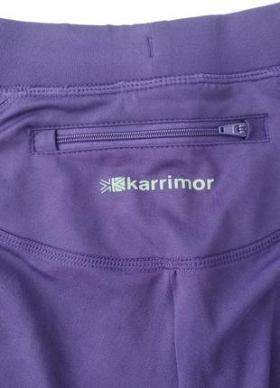 Спортивные леггинсы 3/4 karrimor капри для бега s7 фото