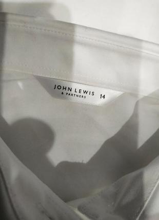 Классическая белая рубашка на девочку 13/14-ти лет английского бренда john lewis5 фото