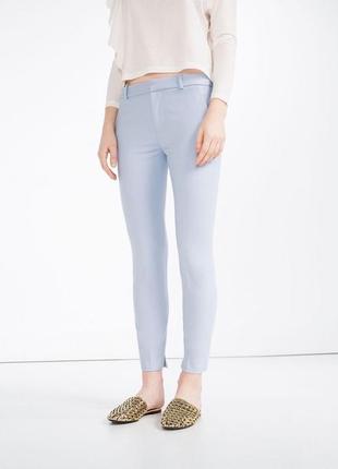 Брюки штані середньої посадки zara