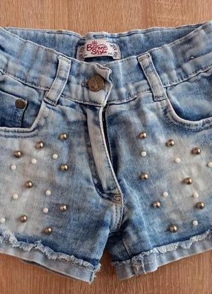 Джинсові шорти р.4-5л