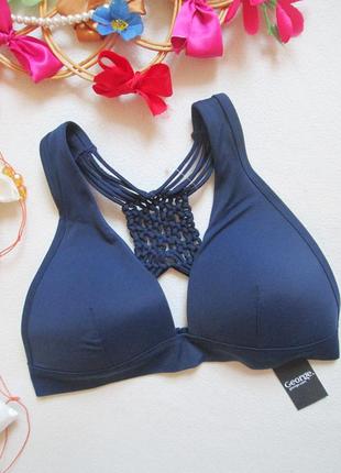 Шикарный верх лиф топ от купальника с переплётами george 💜🌺💜