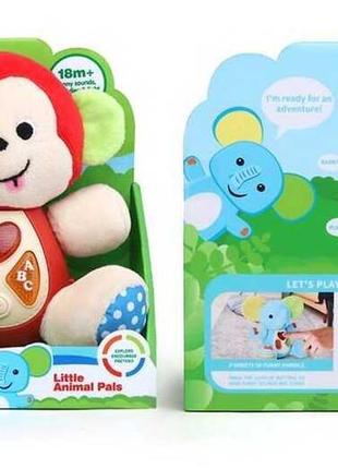 Музична іграшка брязкальце мавпочка metr+ (1913-2)