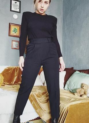 Шикарные модные брюки с высокой посадкой на талии