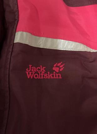 Фирменная куртка, ветровка jack wolfskin2 фото