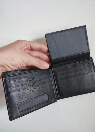 Кожаний кошелёк портмоне из 100% мягкой кожи1 фото