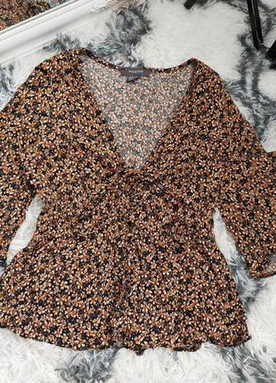 Укорочена блуза primark блузка коротка топ