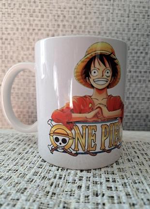 Кружка аниме one piece ван пис