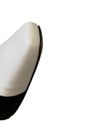 Туфли мюли дизайнерские черно белые итальялия neous8 фото
