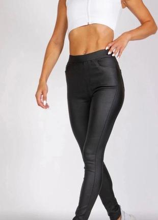 Женские брюки, диско кожа с 25-30 размеры