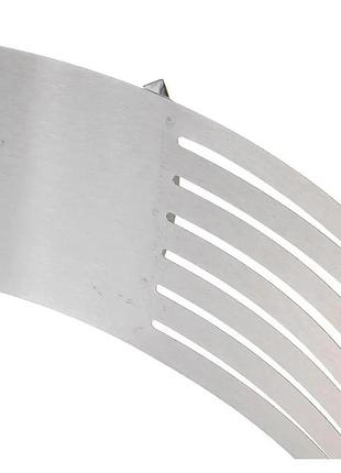 Форма раздвижная для нарезки тортов, бисквита - высота 8,5см, диаметр 24-30см