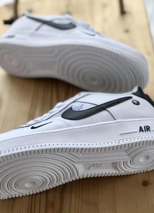 Чоловічі кросівки nike air force 1 low white black 40-41-445 фото