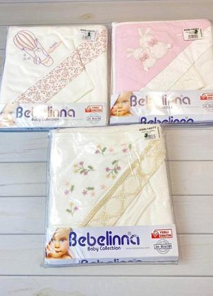 Рушник махровий дитячий bebelinna туреччина 86/82 см