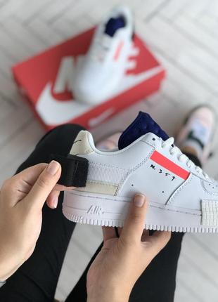 Женские кроссовки nike air force 1 low white 37-387 фото