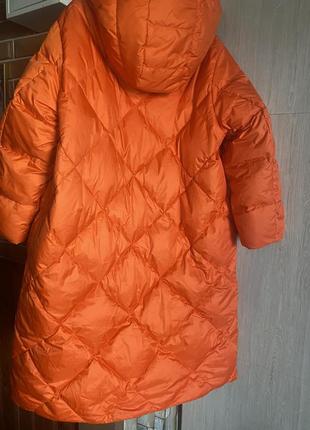 Пуховик натуральний gerry weber куртка пальто зимня зимняя натуральная пух6 фото