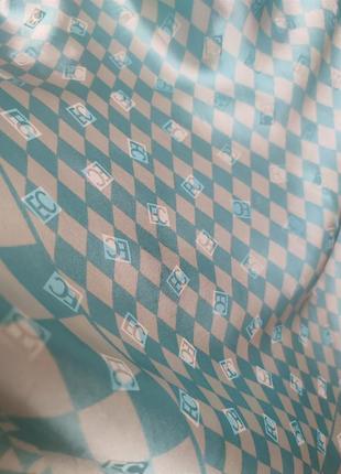 Винтажный шелковый платок enrico coveri италия /1241/2 фото