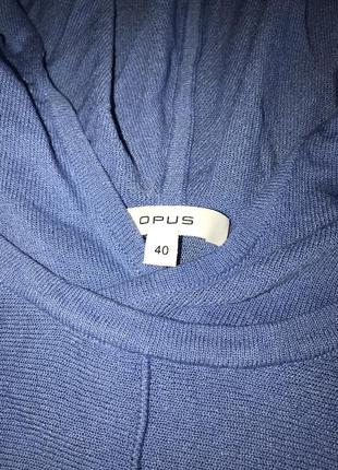 Opus-трикотажный пуловер с капюшоном! р.-408 фото