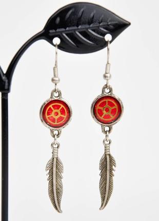 Стипанк сережки з елементами годинникових механізмів арт. 77190