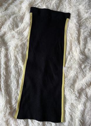 Трикотажная миди