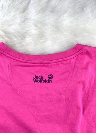 Футболка яркая jack wolfskin big logo2 фото