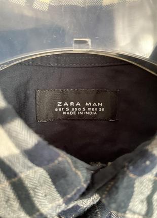 Рубашка мужская марки zara men  s7 фото