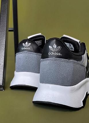 Кроссовки adidas vz silver (серые с черным)9 фото
