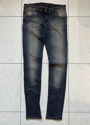 Джинсы trussardi jeans italy серо - синие1 фото