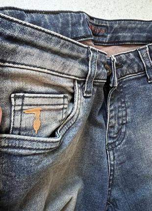 Джинсы trussardi jeans italy серо - синие4 фото