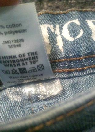 Authentic denim f&f джинсовые шорты3 фото
