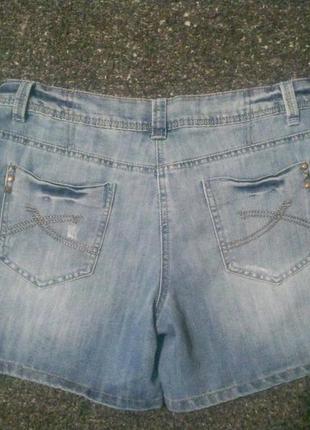 Authentic denim f&f джинсовые шорты2 фото