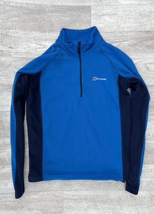 Berghaus кофта флисовая l мужская голубая1 фото