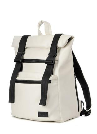 Рюкзак женский ролл sambag rolltop zard молочный