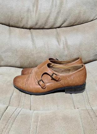 Стильные кожаные туфли clarks 🌺
