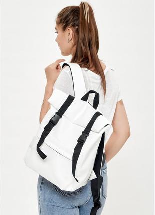 Жіночий рюкзак рол sambag rolltop milton білий