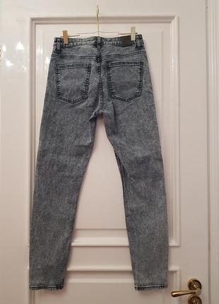 Сине-синие джинсы варёнки скинни zara skinny4 фото